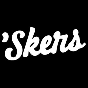 'Skers Womens V Neck Tee Design