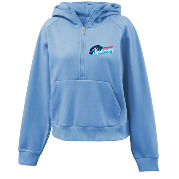 Womens Half Zip Hoodie Thumbnail