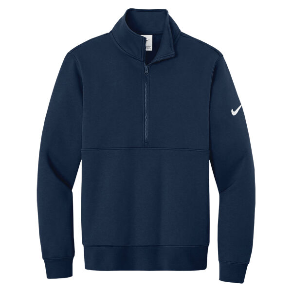 Nike Club Fleece Sleeve Swoosh 1/2-Zip Thumbnail