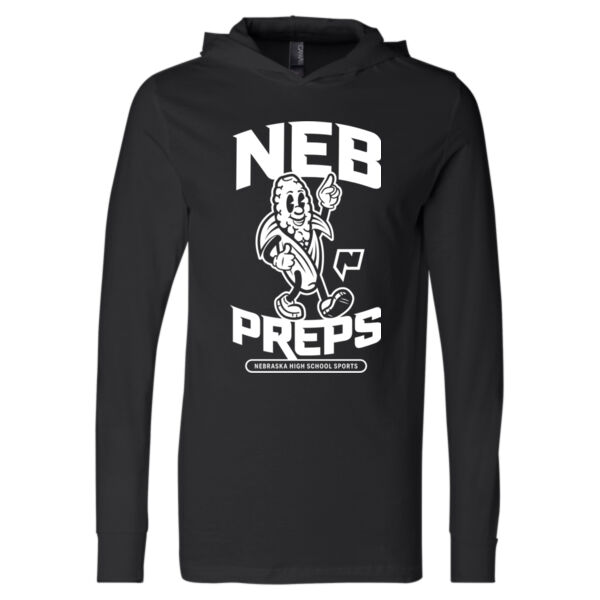 NEBPreps | Lightweight Jersey Long Sleeve Hoodie Thumbnail